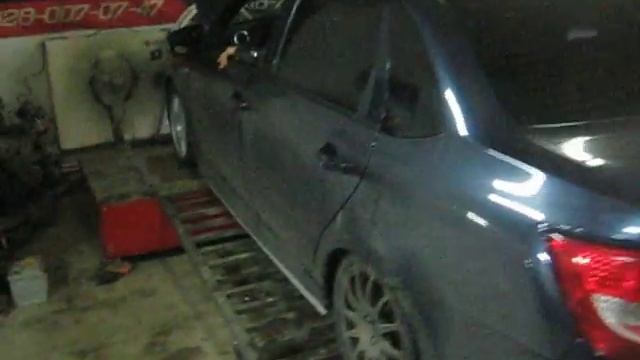 Гранта Спорт без глушителя 182 силы, 186 момента. смотреть онлайн