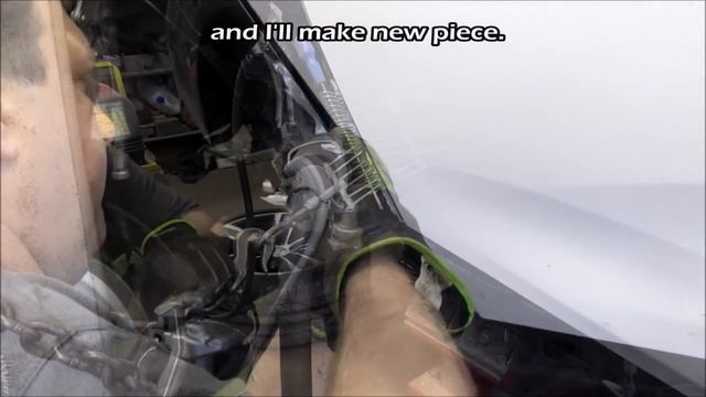 BMW 3GT. Body repair. Ремонт кузова. смотреть онлайн
