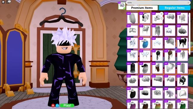 HOW TO MAKE SATURO GOJO IN ROBLOX! (Roblox Avatar Tutorial) смотреть онлайн