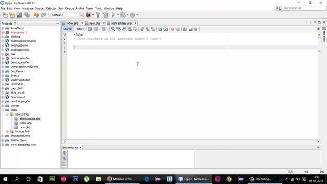 05 OOPS concepts in PHP Abstract Class Part 5 YouTube смотреть онлайн