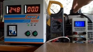 Тест стабилизатора Энергия АСН 5000