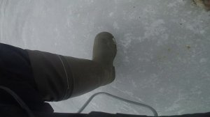 Рыбалка на Белоярском водохранилище. Гороховое, на девяти метрах.