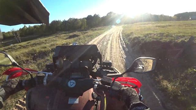 Квадроцикл РМ 800. Тест экшн камеры SONY Action Cam FDR-X3000 4K смотреть онлайн