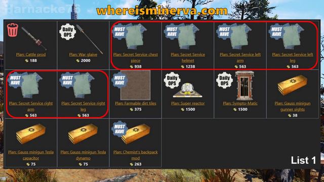 Minerva's Location & Inventory - 07 Feb to 09 Feb - Fallout 76 смотреть онлайн