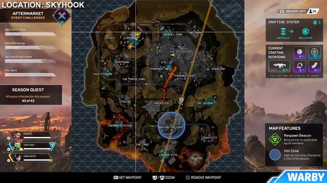 Activate the Gravity Lifts in Refinery and Skyhook within World's Edge - Apex Legends смотреть онлайн