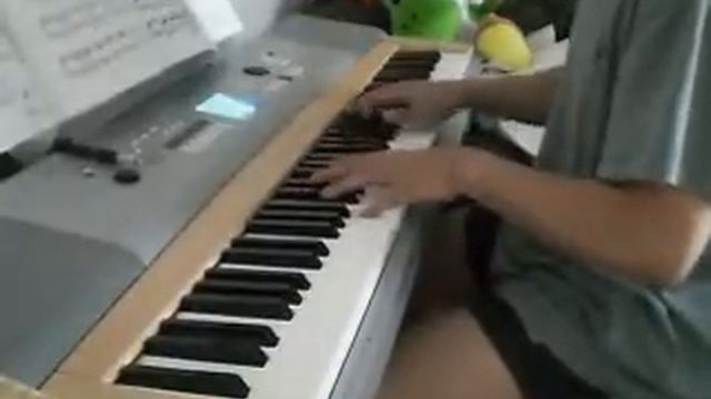 Wind Song on digital keyboard смотреть онлайн