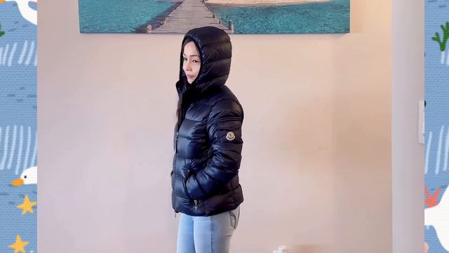 Moncler Gles Down Jacket Unboxing & Try on 2023 Part II with hood on as requested. смотреть онлайн