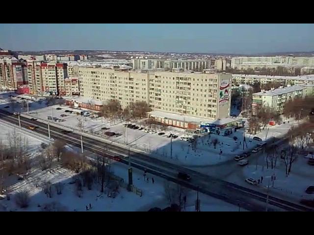 Благовещенск вид с дома Институтская 10/6 смотреть онлайн