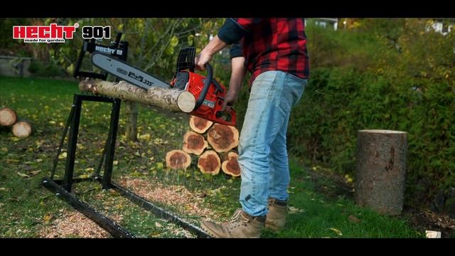 Stojan na řezání dřeva - HECHT 901 смотреть онлайн