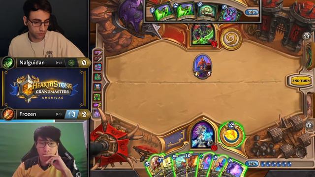 Nalguidan vs Fr0zen - Division B - Hearthstone Grandmasters Americas 2020 Season 2 - Week 6 смотреть онлайн