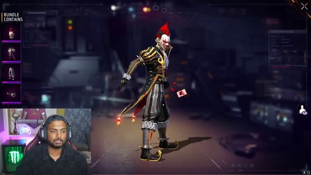 How To Get Rarest Golden Clown Bundle In Free Redeemtion Code ? - Garena Free Fire India смотреть онлайн