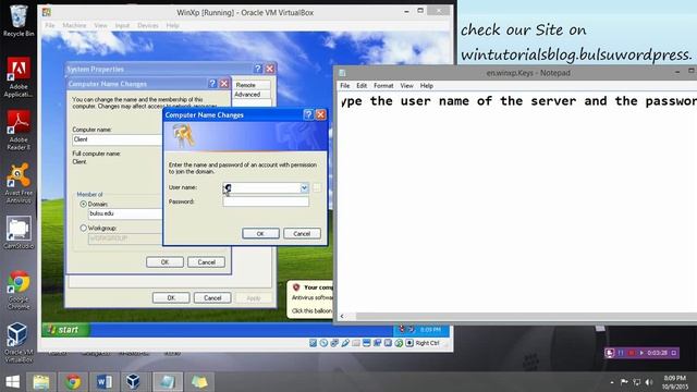 Windows Xp(Client) Creating connection to the Server | Burn TV смотреть онлайн