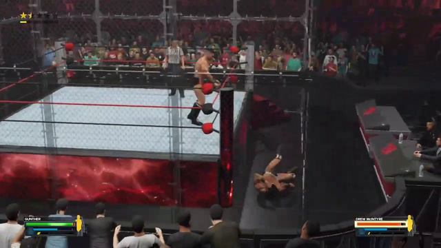 Drew Vs Gunther Hell in a cell смотреть онлайн