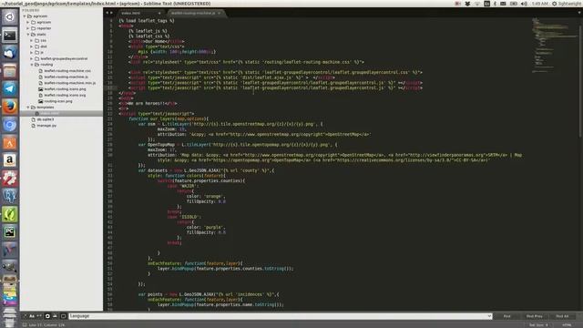 Geodjango Tutorial 9: Routing in Leaflet смотреть онлайн