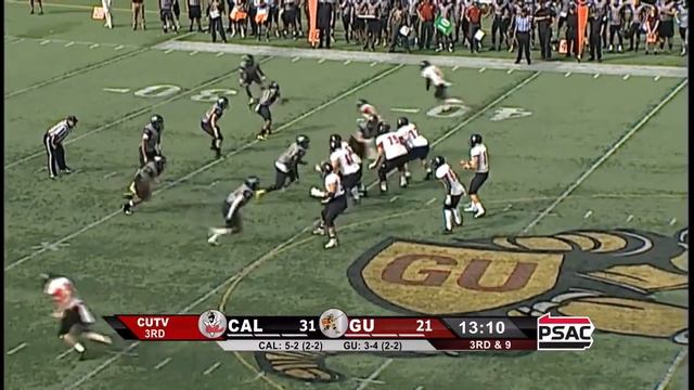 2017 California (Pennsylvania) offense vs Gannon defense (College Football) смотреть онлайн