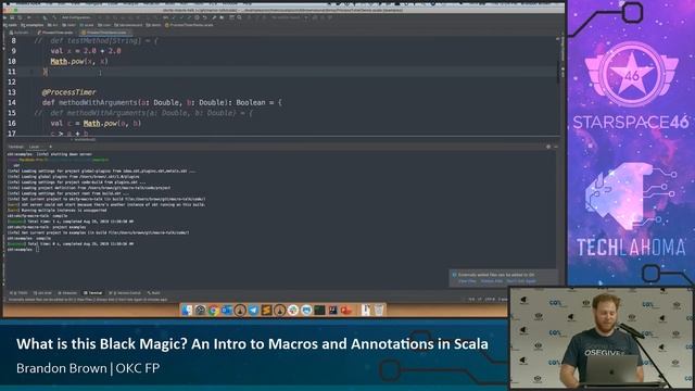 What is this Black Magic? An Intro to Macros and Annotations in Scala - Brandon Brown: OKC FP смотреть онлайн