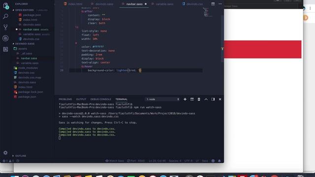 Belajar SASS Fungsi Warna смотреть онлайн