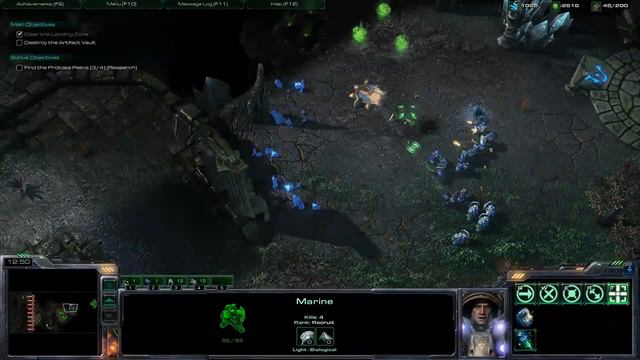 Starcraft 2 : Wings of liberty. Misión Supernova. смотреть онлайн