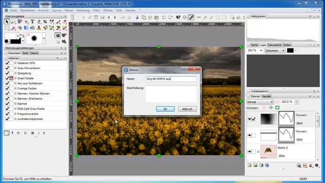 PhotoLine - Strg-Alt-Shift-E aus Photoshop смотреть онлайн