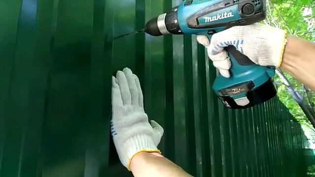 Работа монтаж профлиста