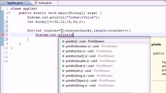 Java Programming Tutorial 28 Creating an Array Table смотреть онлайн