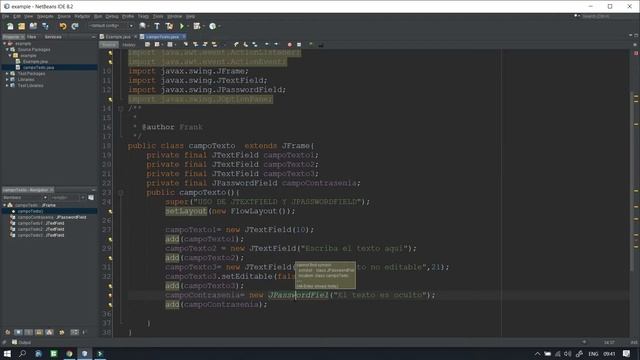 CREAR Y USAR JTextField and JPasswordField ||JAVA|| смотреть онлайн