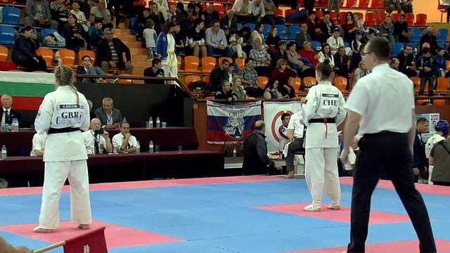 European Championship in Armenia, Sina Burri (CHE) vs Hayley Rowlands (GBR) смотреть онлайн