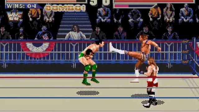 Игры Сега - прохождение Wrestlemania смотреть онлайн