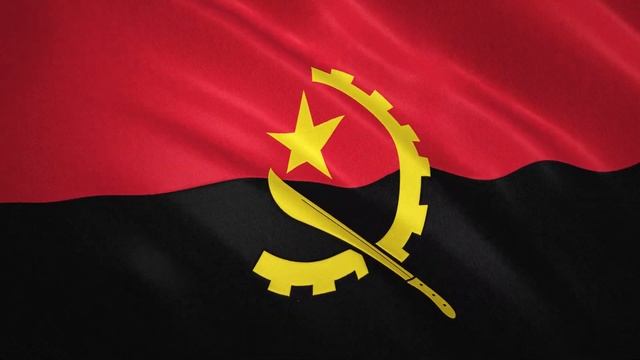Развевающийся флаг Анголы / Waving Flag of Angola смотреть онлайн