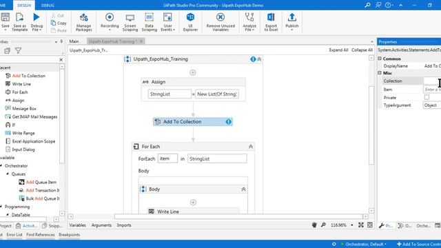 UiPath Dynamic Array Example смотреть онлайн