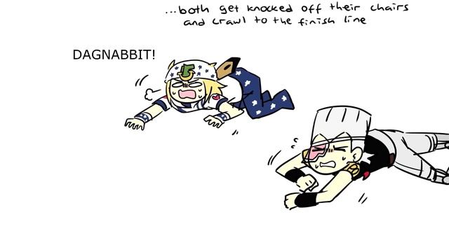 If Polnareff was in Steel Ball Run смотреть онлайн