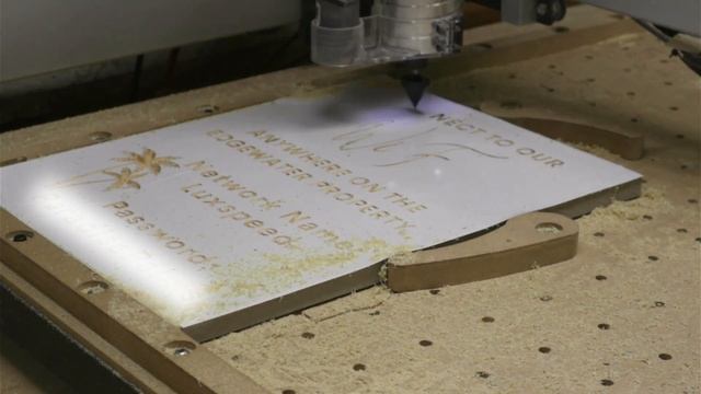 How to Make a Great WiFi Sign for Your House Using a CNC Router смотреть онлайн