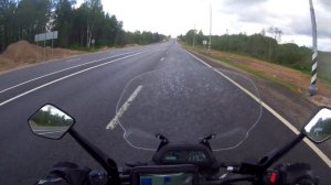 До Питера за 9 часов на Bajaj Dominar 400