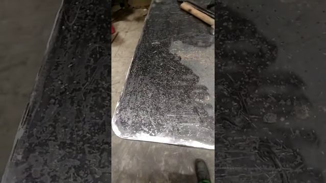 Как состарить металлическую столешницу. смотреть онлайн