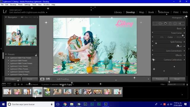 Cómo usar "Adobe Lightroom Portable" en Inglés. смотреть онлайн