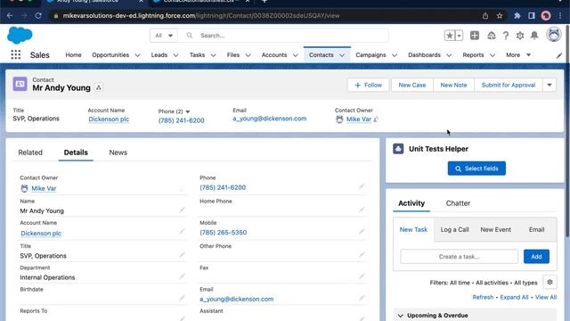 Apex Unit Test Code snippet generator смотреть онлайн