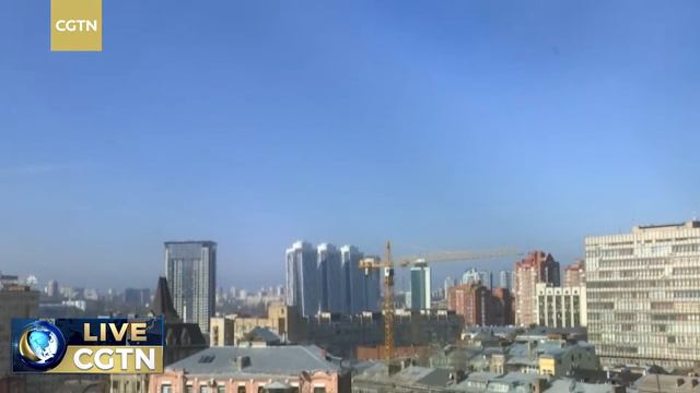 Live: View of Kyiv's skyline смотреть онлайн