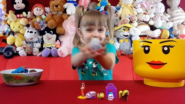 Giant Lego Surprise Head - Kinder Surprise Eggs Unboxing. Огромная Голова Лего С Сюрпризами #4 смотреть онлайн