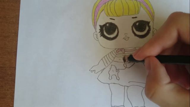 КУКЛА ЛОЛ | РАСКРАСКА ВИДЕО ДЛЯ ДЕТЕЙ #3 смотреть онлайн