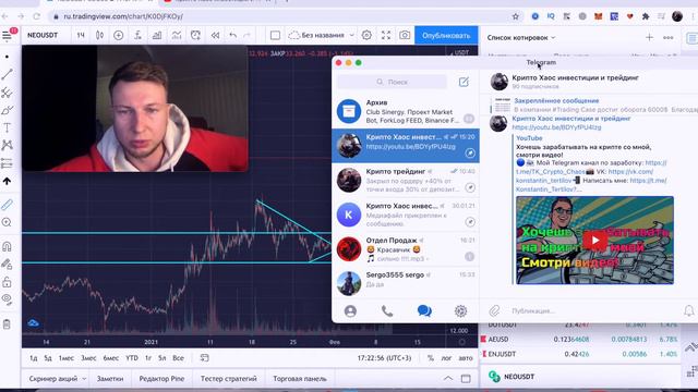 Анализ рынка криптовалют и Биткоина на 10.02.2021 смотреть онлайн