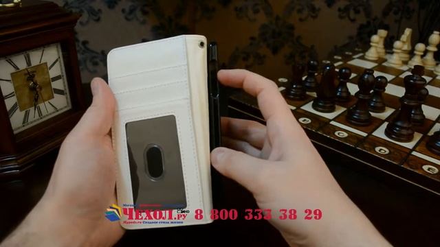 Фирменный чехол-книжка с подставкой и визитницей для Samsung Galaxy A7 "змеиная кожа" белый кожаный смотреть онлайн