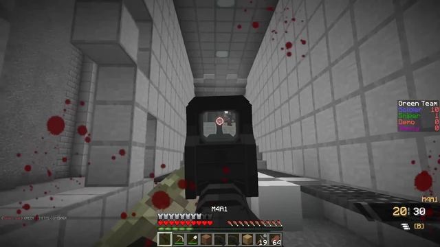 40 Players attempt to Survive a Minecraft WAR! смотреть онлайн