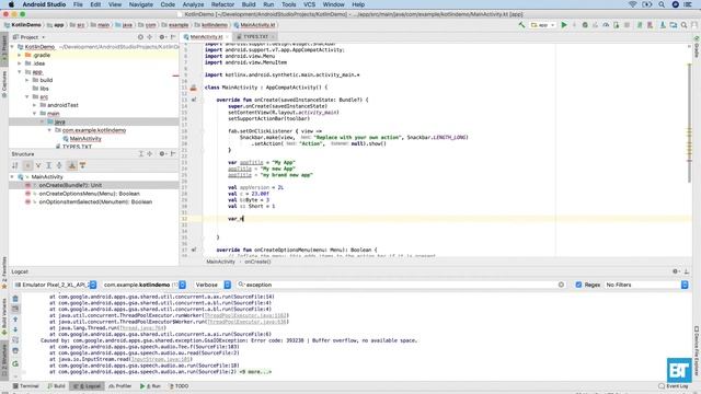 #4 Kotlin Data Types : Kotlin Tutorial смотреть онлайн