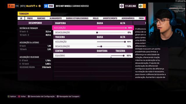 como tunar o HOTWHEELS BAD TO THE BLADE para CORRIDA S2 - FORZA HORIZON 5 смотреть онлайн