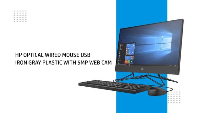 HP 200 Pro 22 All-in-One PC looks great in your Workspace. смотреть онлайн