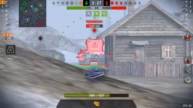 Крушитель Мастер, Колобанов / WOT BLITZ с телефона смотреть онлайн