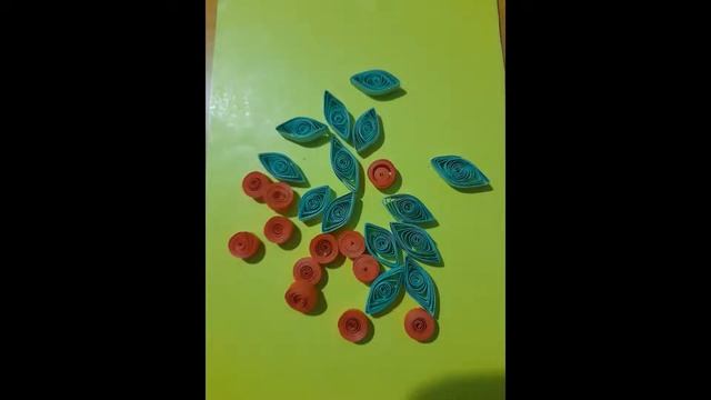 Червона калина. Квілінг