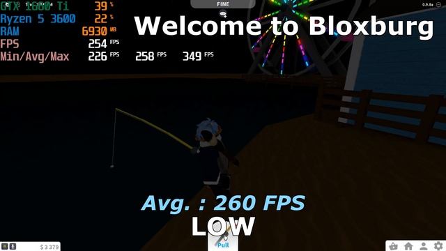 Benchmark GTX 1660Ti OC | Roblox VS Shaders