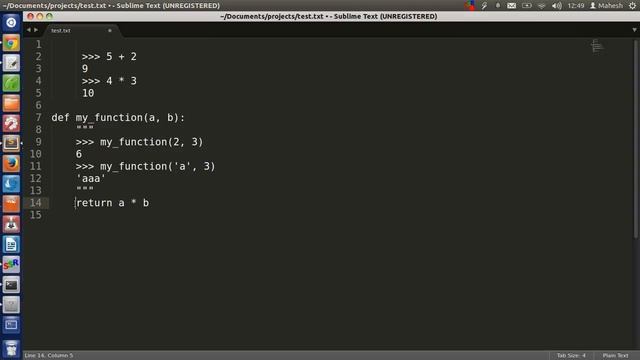 Unit Testing Python Using doctest смотреть онлайн