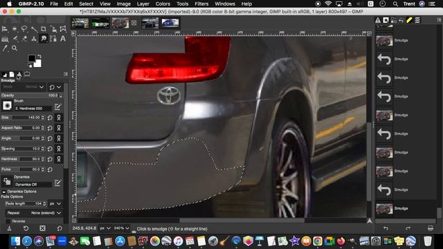 Virtual Tuning - Toyota Fortuner (GNU Image Manipulation Program) смотреть онлайн